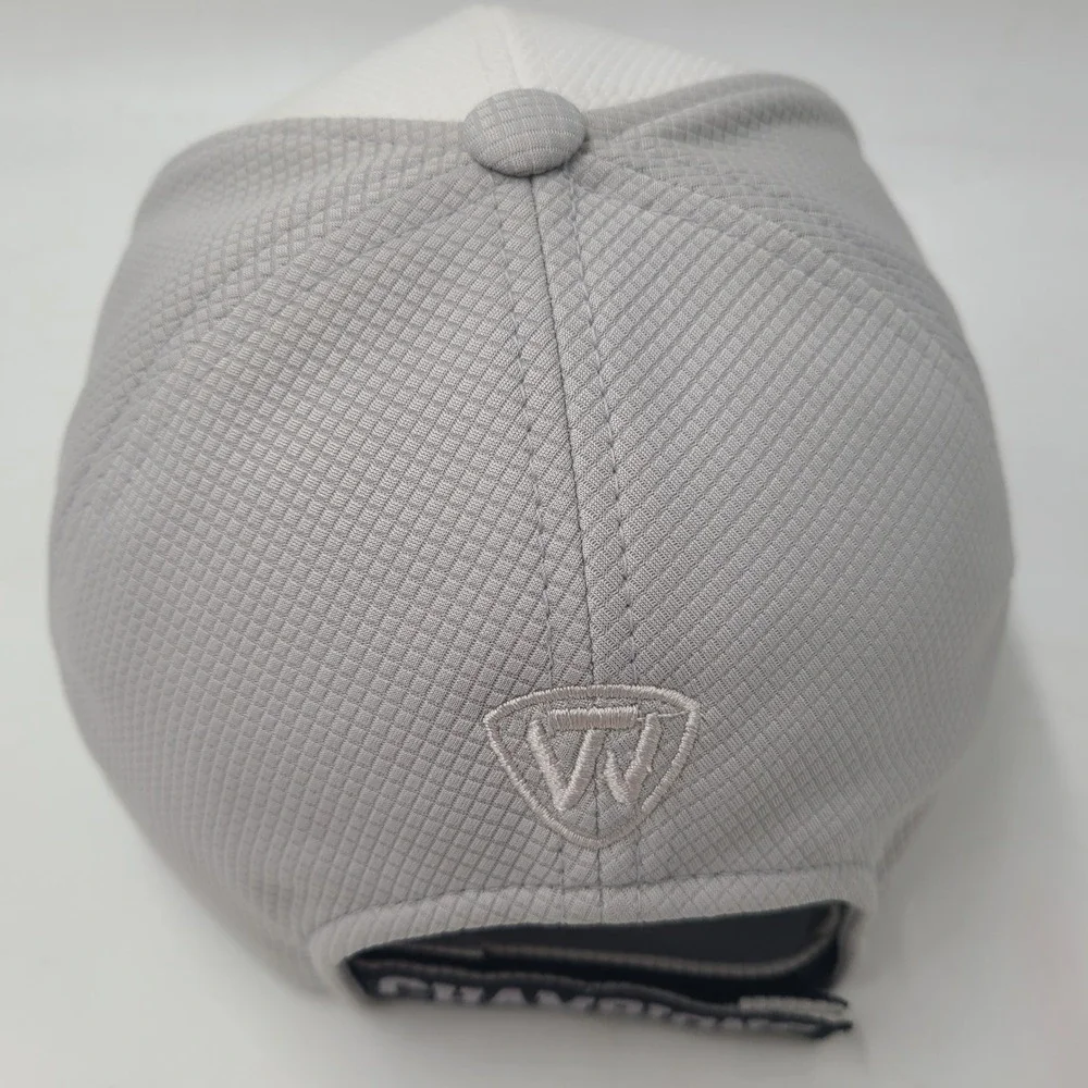 Oklahoma Sooners Hat Adjustable Top of the World Gray NCAA 2015 Big 12 Champions